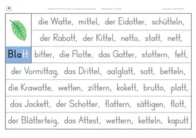 Vorschau - Arbeitsblätter - SET 4 - Konzentriertes Wortschatz- und Rechtschreibtraining - Lektionen zu Wörtern mit zehn verschiedenen Rechtschreibphänomenen - Seite 3