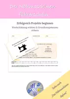 Vorschau - Arbeitsblätter - Der Nähmaschinenführerschein 7/8 (editierbar) - Deckblatt