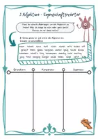 Vorschau - Unterrichtsreihen - Die Wortart Adjektiv - Arbeitsbögen (Grammatik) - Seite 1