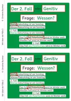 Vorschau - Arbeitsblätter - Arbeitsheft Wir üben den 2. Fall - Genitiv + Lösungsheft - Seite 3