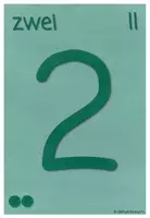 Vorschau - Fördermaterial/Inklusion - Ziffernplakate | Zahlenplakate in Montessori-Farben - Seite 3