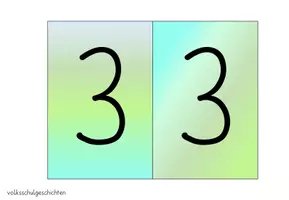 Vorschau - Bildkarten - Stationsschilder - 3 Versionen (Farbverlauf, bunt, pastell) - Seite 3