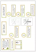 Vorschau - Mal- und Bastelvorlagen - Laubbäume mit graphischen Mustern gestalten - Seite 2