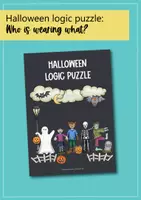 Vorschau - Spiele - Halloween Logic Puzzle; Spiel (Englisch) - Seite 1