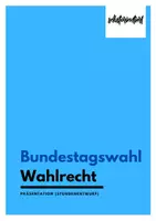 Vorschau - Stundenentwürfe - Bundestagswahl 2021: Bundestagswahlrecht - Stundenentwurf mit Präsentation - Seite 3