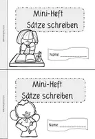 Vorschau - Arbeitsblätter - Sätze schreiben Miniheft | Schüttelsätze & Purzelsätze Grundschule - Seite 2