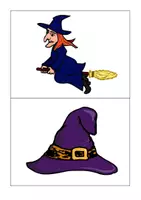 Vorschau - Poster - Halloween Wortschatz / Bildkarten und Wortkarten - Seite 2