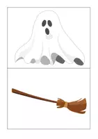 Vorschau - Poster - Halloween Wortschatz / Bildkarten und Wortkarten - Seite 3
