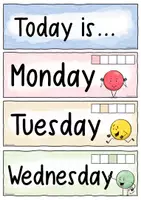 Vorschau - Poster - Universal Calendar & Weather Manager / Tafelkalender Englisch - Seite 2