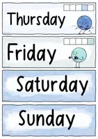 Vorschau - Poster - Universal Calendar & Weather Manager / Tafelkalender Englisch - Seite 3