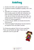 Vorschau - Mal- und Bastelvorlagen - vocabulary puzzle - farm animals - Seite 3