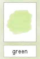 Vorschau - Poster - Picture and Word Cards: Colours - Seite 1