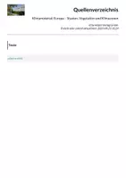 Vorschau - Arbeitsblätter - Europa – Staaten, Vegetation und Klimazonen #TimeForClimateAction - Seite 1
