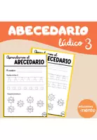 Vista previa - Unidades / Secuencias / Situaciones de Aprendizaje - Aprendemos el abecedario 3 (Español) - Portada