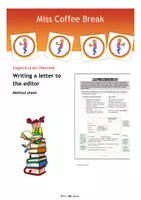 Vorschau - Arbeitsblätter - Writing a letter to the editor (Method Sheet) - Deckblatt