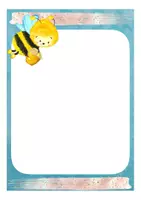 Vorschau - Arbeitsblätter - Biene Bienenklasse Briefpapier - Seite 1