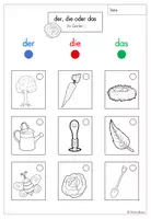 Vorschau - Arbeitsblätter - Artikelschulung ab der 1. Klasse - Arbeitsblätter - Seite 3