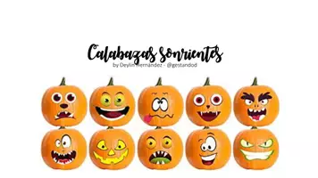 Vista previa - Juegos / Gamificación - Juego Calabaza sonriente - percepción y la memoria visual. - Portada