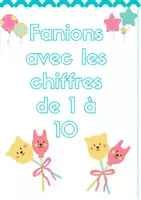 Vista previa - Otros - Fanions avec les chiffres de 1 à 10 - Portada