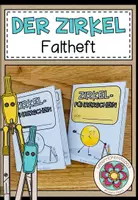 Vorschau - Arbeitsblätter - DER ZIRKEL - Faltheft (Merkheft) - Deckblatt