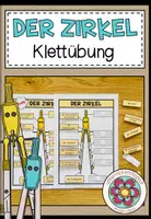 Vorschau - Arbeitsblätter - DER ZIRKEL - Legeübung / Klettübung - Deckblatt