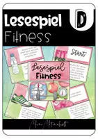 Vorschau - Spiele - Lesespiel Fitness - Deckblatt