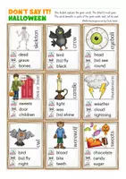 Vorschau - Spiele - Don´t say it! Halloween game English - Seite 3