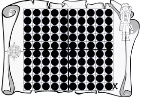 Vorschau - Arbeitsblätter - Hunderterfeld | Hundertertafel Schatzkarte Pirat - Seite 2