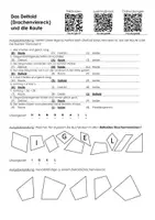 Vorschau - Arbeitsblätter - Das Deltoid / Drachenviereck - Deckblatt