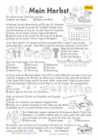 Vorschau - Arbeitsblätter - Rätsel mal! Mein Herbst (Klassen 3 und 4) - Seite 2
