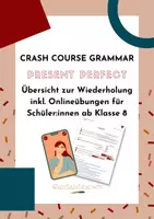 Vorschau - Arbeitsblätter - Crash Course Grammar: 05 Present Perfect - Deckblatt