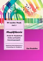 Vorschau - Arbeitsblätter - Musiktheorie : 8b - Musikalische Zeichen Übungsaufgabe - Deckblatt