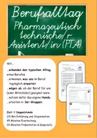 Vorschau - Arbeitsblätter - Pharmazeutisch-technischer-Assistent (PTA) - in den Alltag einfühlen - Deckblatt