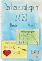 Vorschau - Poster - Plakat - Rechenstrategien Zahlenraum 20 - Deckblatt
