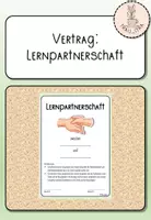 Vorschau - Anderer Materialtyp - Vertrag: Lernpartnerschaft - Seite 1