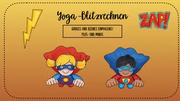 Vorschau - Präsentationen/Tafelbilder - Yoga - Blitzrechnen (großes & kleines Einmaleins) - Deckblatt
