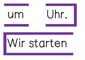 Vorschau - Poster - Tafelmaterial Morgenritual - lila (Klassenorganisation) - Seite 3