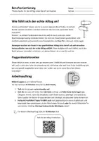 Vorschau - Arbeitsblätter - Fluggeräteelektroniker- In den Alltag einfühlen - Seite 1