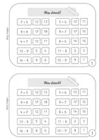 Vorschau - Arbeitsblätter - Wiederholen 1. Klasse - Rechenformate bis 20 - Heft 1 - Seite 2