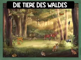 Vorschau - Unterrichtsreihen - Waldtiere - Wissenskartei (analoge und interaktive PDF) - Seite 3