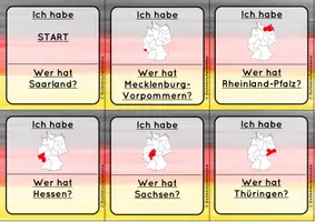 Vorschau - Spiele - Ich habe Wer hat Quiz Deutschland und seine Bundesländer - Deckblatt