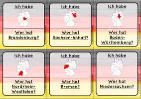 Vorschau - Spiele - Ich habe Wer hat Quiz Deutschland und seine Bundesländer - Seite 1