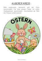 Vorschau - Arbeitsblätter - OSTERN - Wortschatzrad - Seite 2