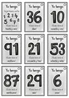Vorschau - Spiele - Los números - Yo tengo ... ¿Quién tiene? 0-100 - Seite 2