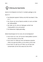 Vorschau - Arbeitsblätter - Treibhauseffekt Experiment + differenzierte Version - Seite 3