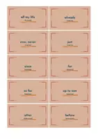 Vorschau - Arbeitsblätter - signal words - perfect tenses - study cards - WabiSabiTeacher - Seite 3