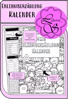 Vorschau - Stundenentwürfe - Erlebniserzählung: Kalender - Deckblatt