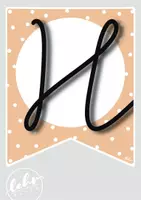 Vorschau - selbst erstellte Cliparts/Grafiken - Happy Birthday Wimpelkette - Editierbare Vorlage - Seite 1