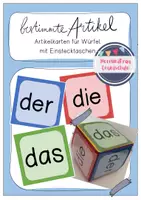 Vorschau - Spiele - bestimmte Artikel (Würfelspiel) - Deckblatt