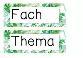 Vorschau - Poster - Probenübersicht - Tafelmaterial - 4. Klasse - Seite 2